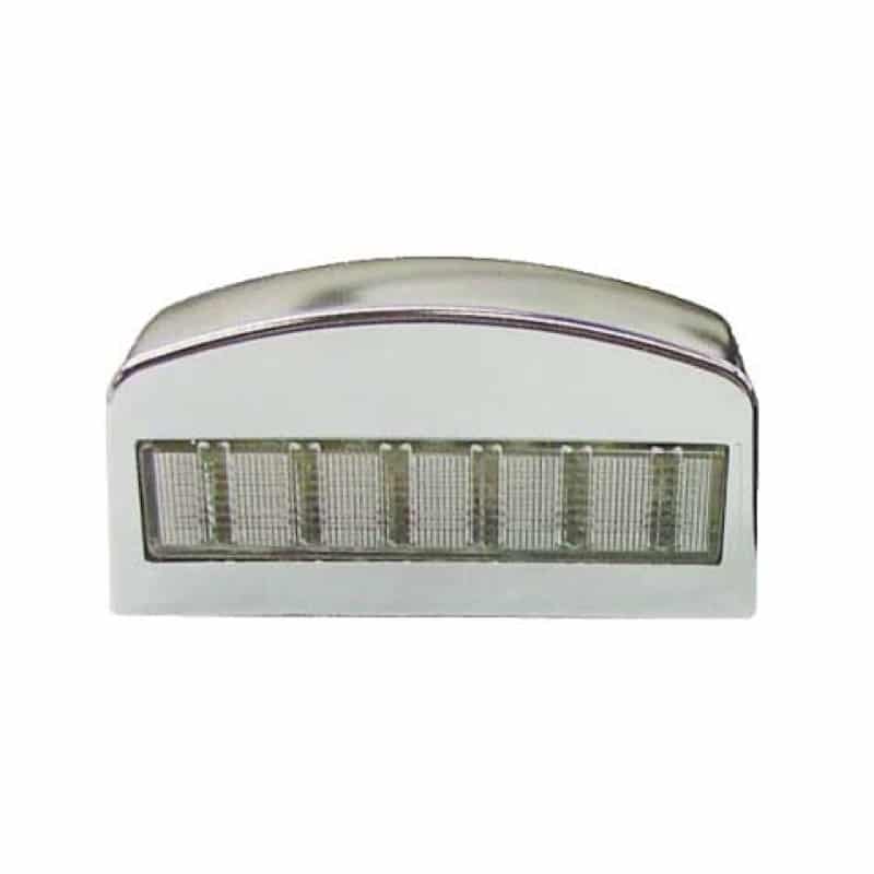 LICENCE PLATE LIGHT - SILVER